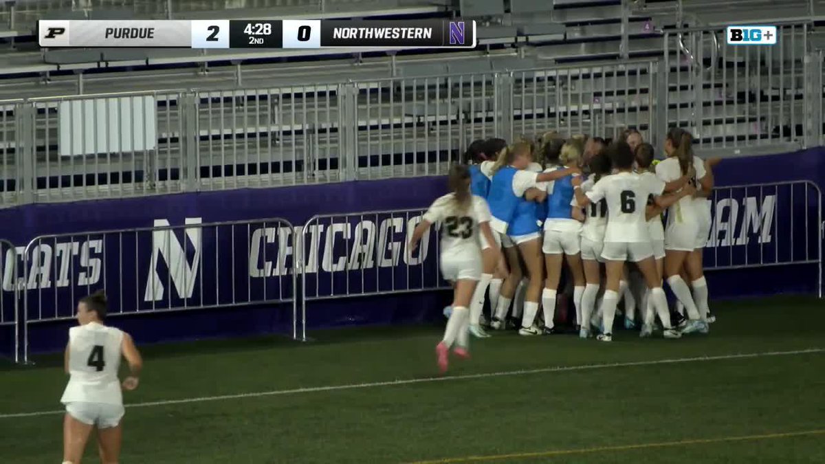 The goal that sealed Big Ten win No. 1! Kayla Budish from Mackenzie Jones at 85:30! #BoilerUp 🚂⚽️