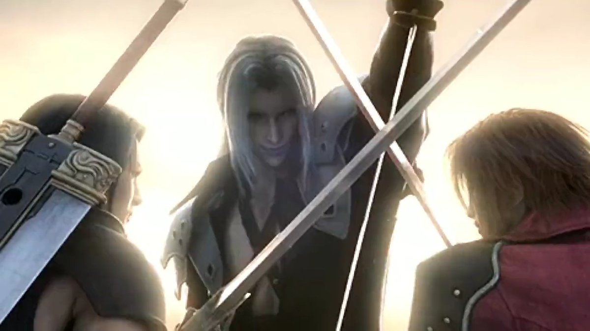Today is the 17th anniversary of Final Fantasy VII Crisis Core, originally released September 13th, 2007 in Japan😱 This CG sequence with Sephiroth, Genesis, and Angeal still remains one of the best in the entire series imho 😌
