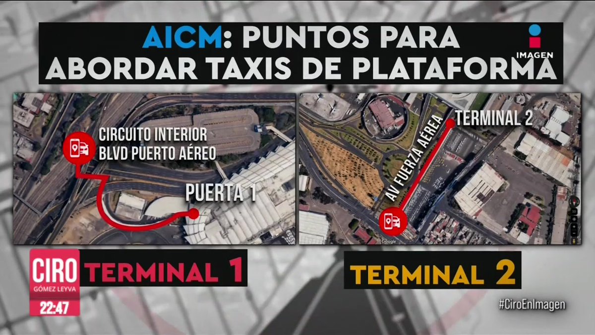 Usuarios del #AICM tendrán que caminar un kilómetro para poder abordar #taxis por aplicación como #Uber o #DiDi. #ImagenNoticias platicó con algunos pasajeros y esto fue lo que nos dijeron: