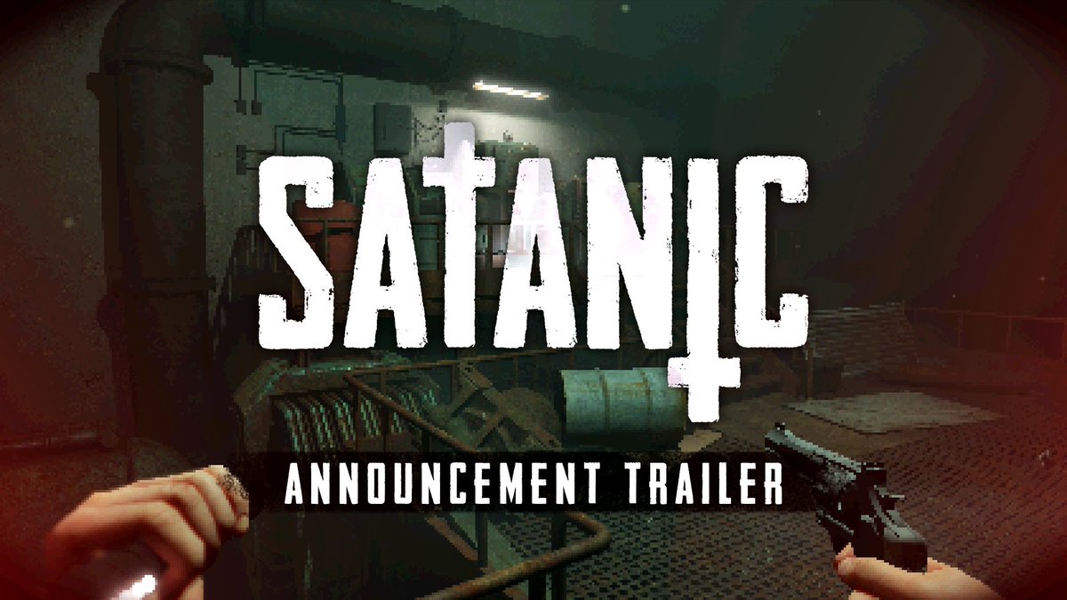 This is post 666 on Friday 13th, Satanic is now live on Steam! Help us reach 666 wishlists today! #horrorgame #ホラーゲーム #gamedev #indiegame