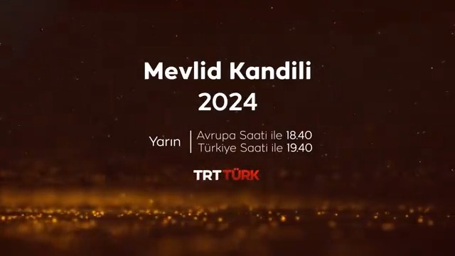 Sen doğdun, insanlık yeniden doğdu. Sen doğdun, alemlere rahmet oldun. Salât ve selâm senin üzerine olsun ey âlemlere rahmet Nebî…🌹 “Mevlid Kandili 2024” Bursa Ulu Camii’nden canlı yayınla yarın ASİ 18.40, TSi 19.40’ta #TRTTÜRK'te.📺