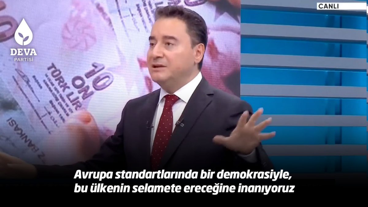 Ali Babacan: “Gerçek demokrasiyle, Avrupa Birliği standartlarında, Avrupa Konseyi standartlarında bir demokrasiyle bu ülkenin gerçekten selamete ereceğine inanmak zorundayız. Yoksa inanın Erdoğan gider, Merdoğan gelir, Türkiye’de hiçbir şey değişmez.”
