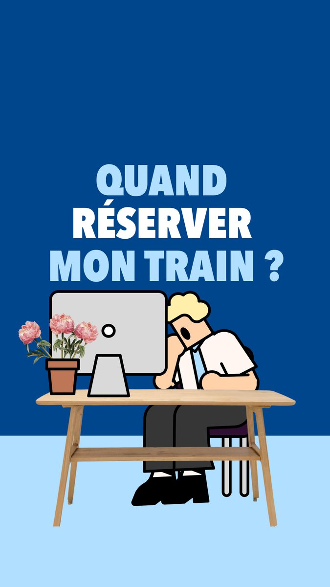 Dites, combien de temps je peux réserver mon train à l'avance ? #QuestionSNCFVoyageurs