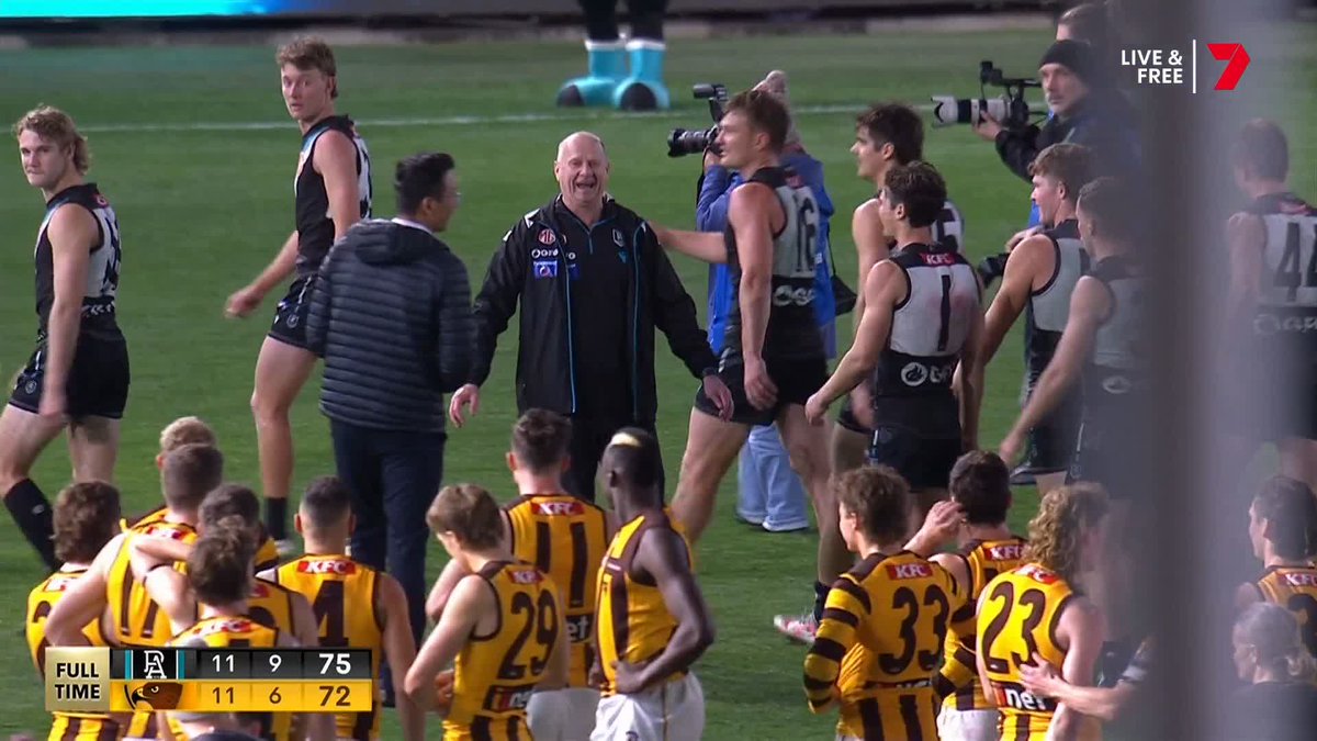 "Jack Ginnivan is happy to be in the limelight and throw it out, and troll the crowd, and wave them off when he kicks goals... "He's happy to poke the bear, and sometimes the bear pokes back!" - Adam Cooney on the Hinkley exchange. #ArmchairExperts