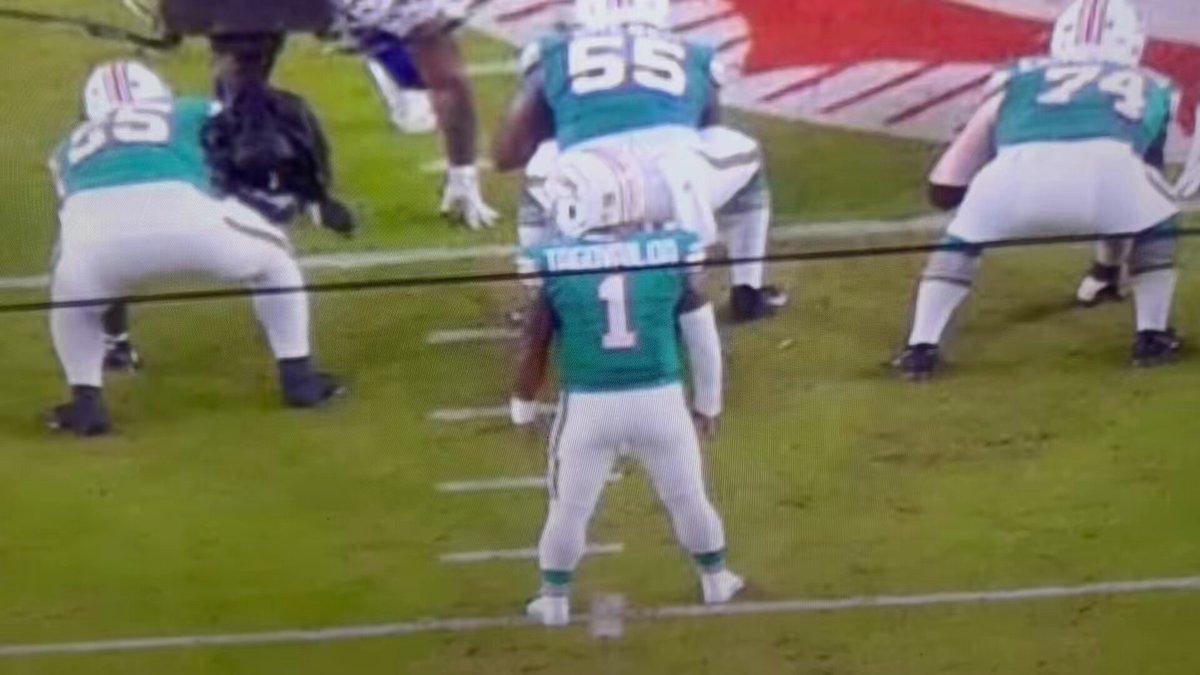 .Miami Dolphins Tua. T 🇦🇸 I sure hope TUA is going to be OK; we are all going to miss his elite ball handling while he rests. #BaldysBreakdowns