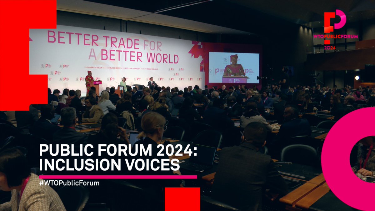 Four days of brilliant minds, bold debates, and big ideas—all crammed into under three minutes. Did we pull it off? You be the judge. Catch the highlights and see you next year to talk about digital trade! #WTOPublicForum