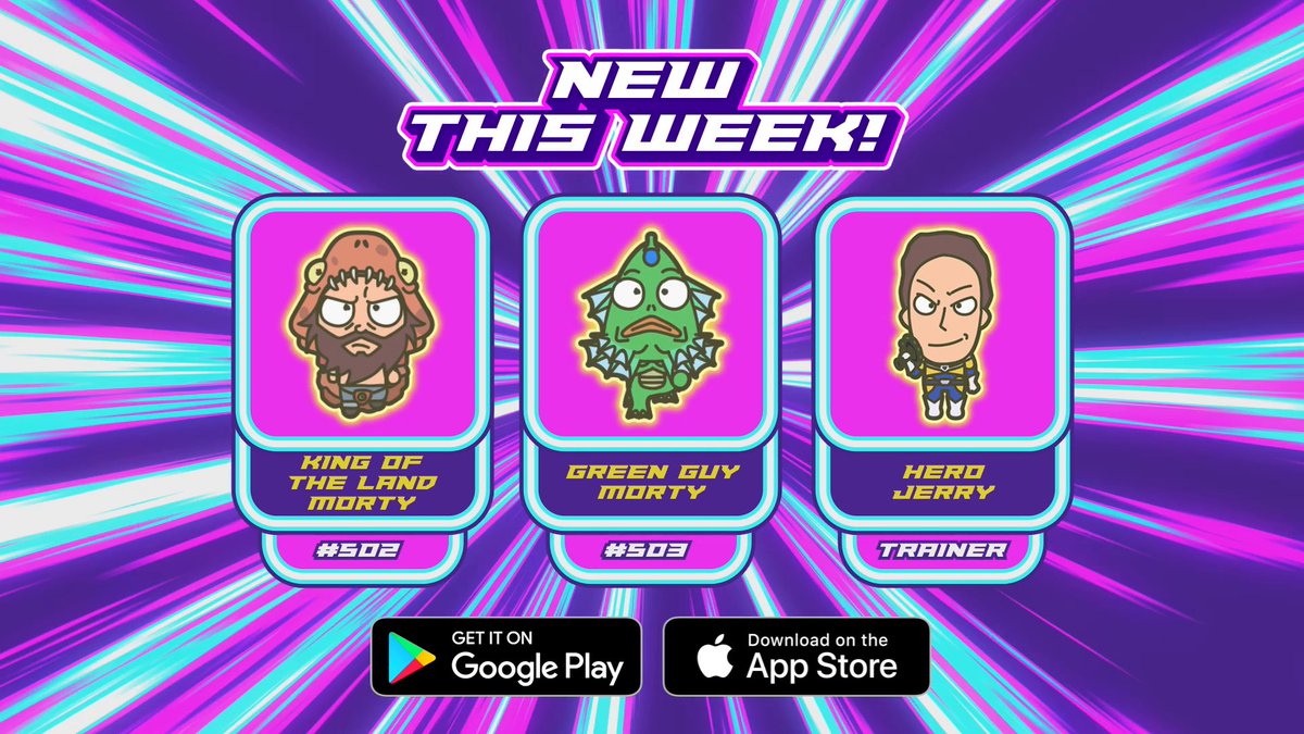 Unleash the power of these new Mortys