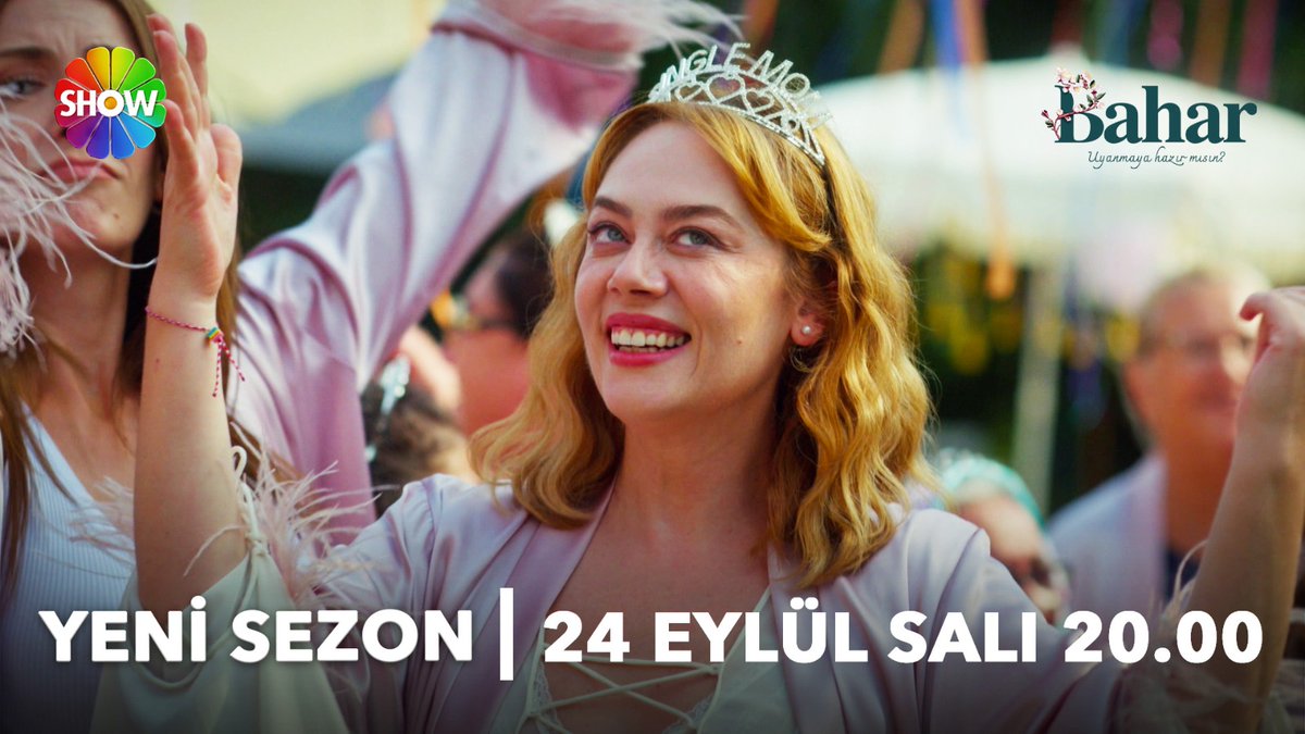 "İkinci baharımın bana getireceği her şeye hazırım..." 🌸 #Bahar yeni sezonuyla 24 Eylül Salı 20.00'de Show TV'de başlıyor! Bahar MF YAPIM