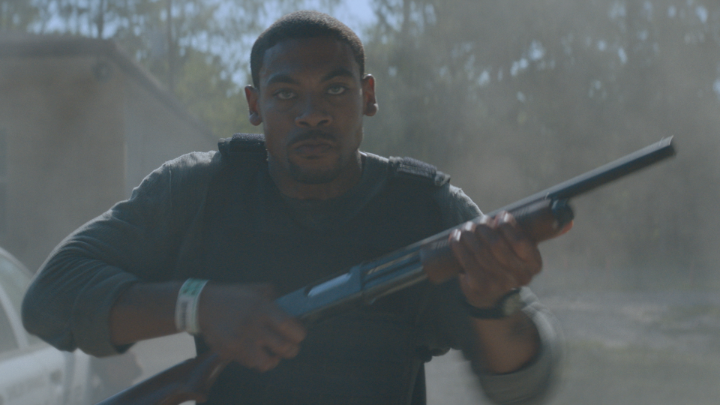 Aaron Pierre in Rebel Ridge taking down every single enemy without firing a single bullet >>>
