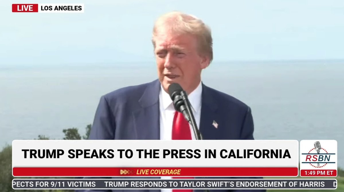 Trump: I was just told by Tom Homan... (Tom Homan is a Project 2025 author)