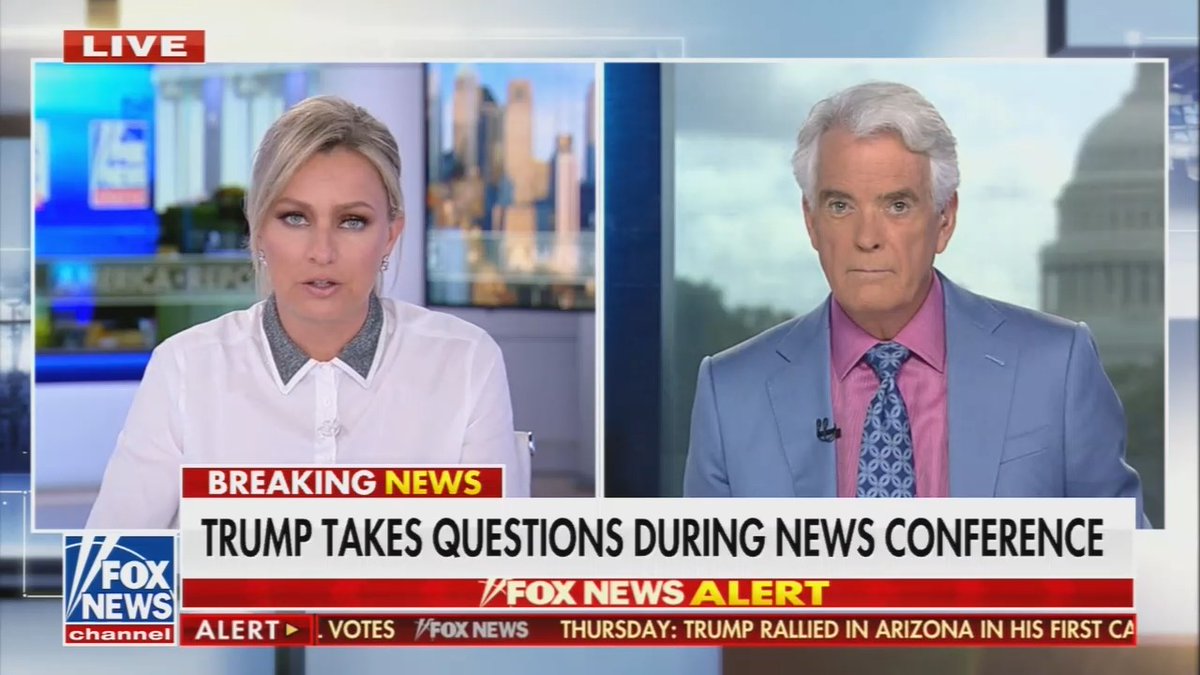 Fox: Trump just tried to claim that the FBI is fudging numbers in order to make it look like violent crime is going down. We have no evidence to suggest the FBI has done that