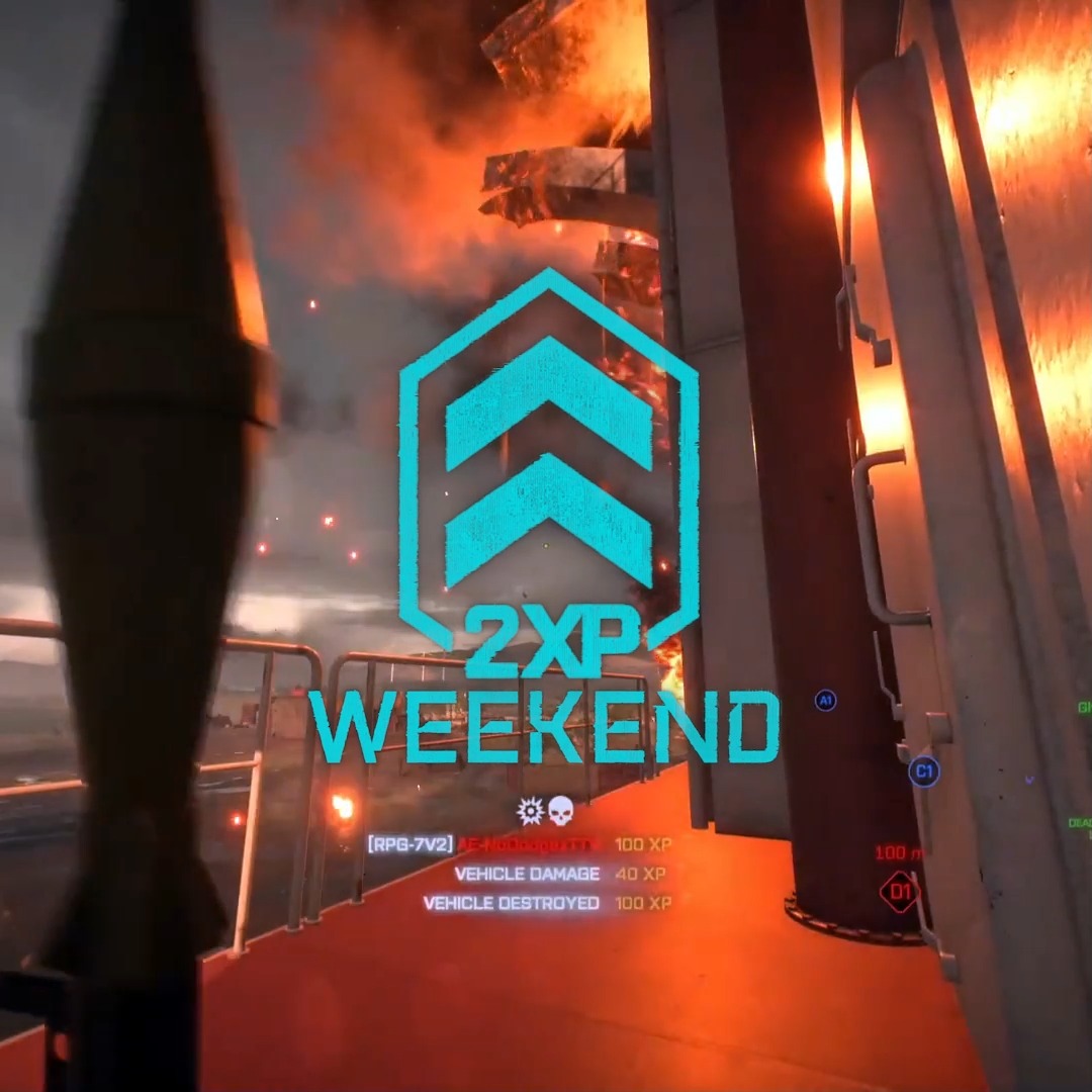 🚨 #2XP weekend is ACTIVE 📈 Tag your #Battlefield squad! 🫡