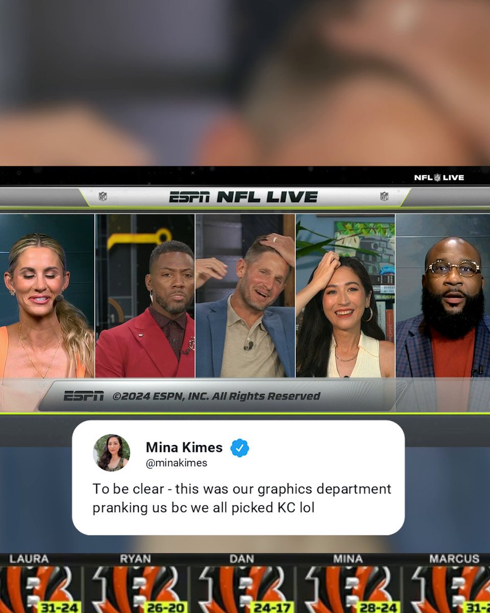 THE NFL LIVE CREW GOT PRANKED 🤣