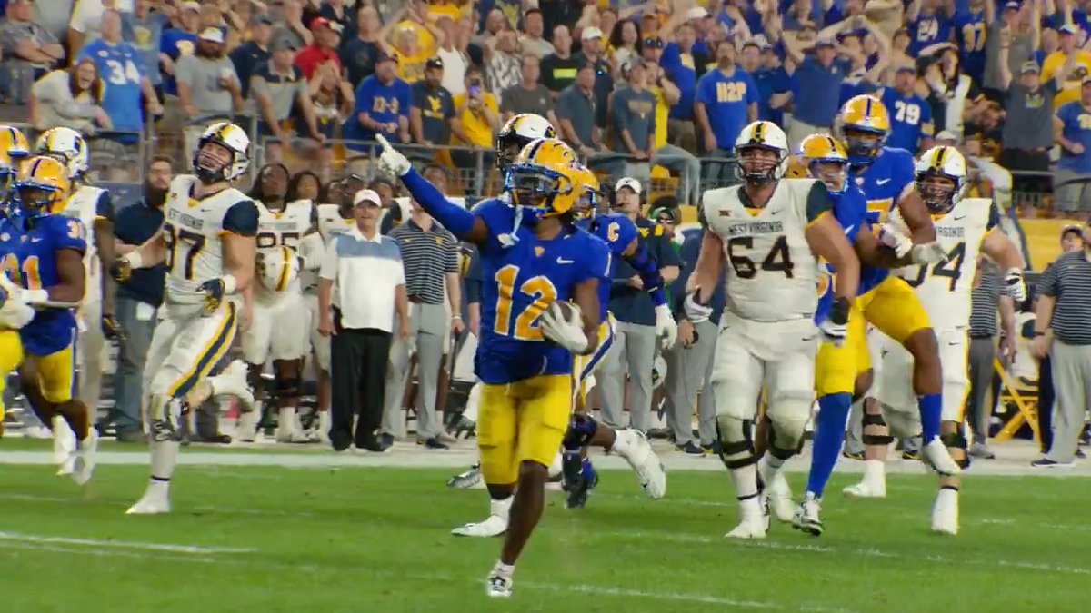 This is the Backyard Brawl. #H2P » #WeNotMe