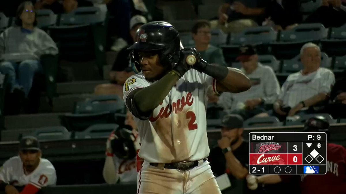 Make it 3 multihit games in a week for Pittsburgh Pirates No. 3 prospect Termarr Johnson ‼️ 2022's No. 4 pick leads all Pittsburgh Minor Leaguers in runs (80) and is the only Bucs farmhand with at least 15 HR/20 SB this year. Watch the rest FREE: MLBDevelops