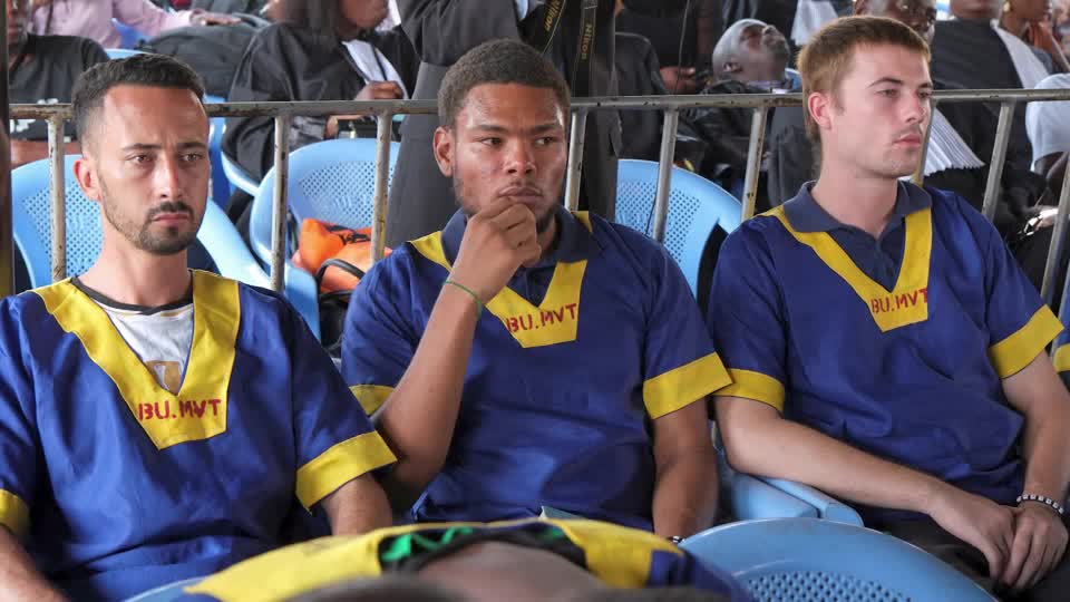 Three US citizens were sentenced to death by a military court for their role in a failed coup in the Democratic Republic of Congo