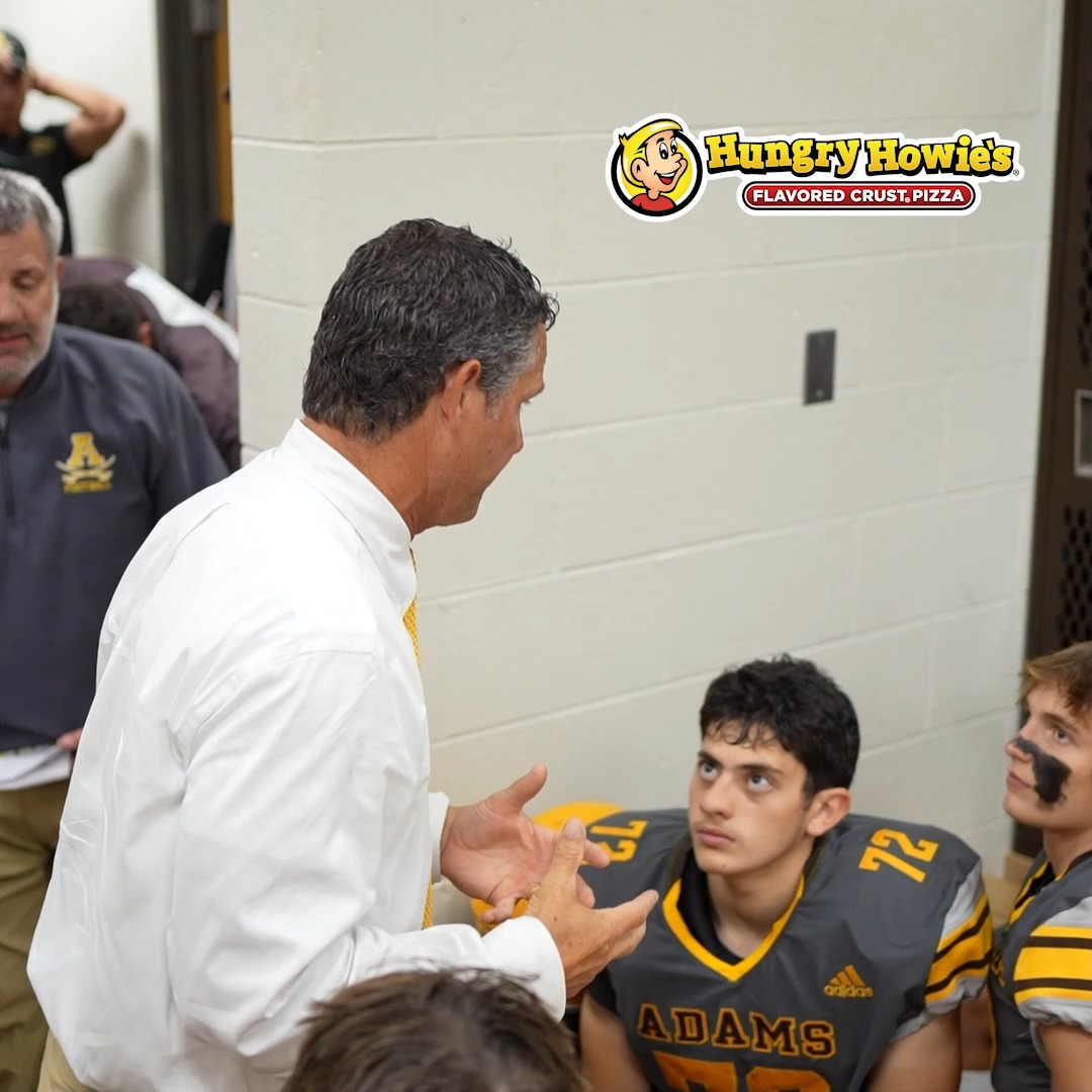 SOUND UP!! Check out the pregame speech from Rochester Adams head coach Tony Patritto before they took on West Bloomfield on September 13th, 2024. Delivered by Hungry Howie's 🍕 Rochester Adams Football | Rochester Adams Athletics