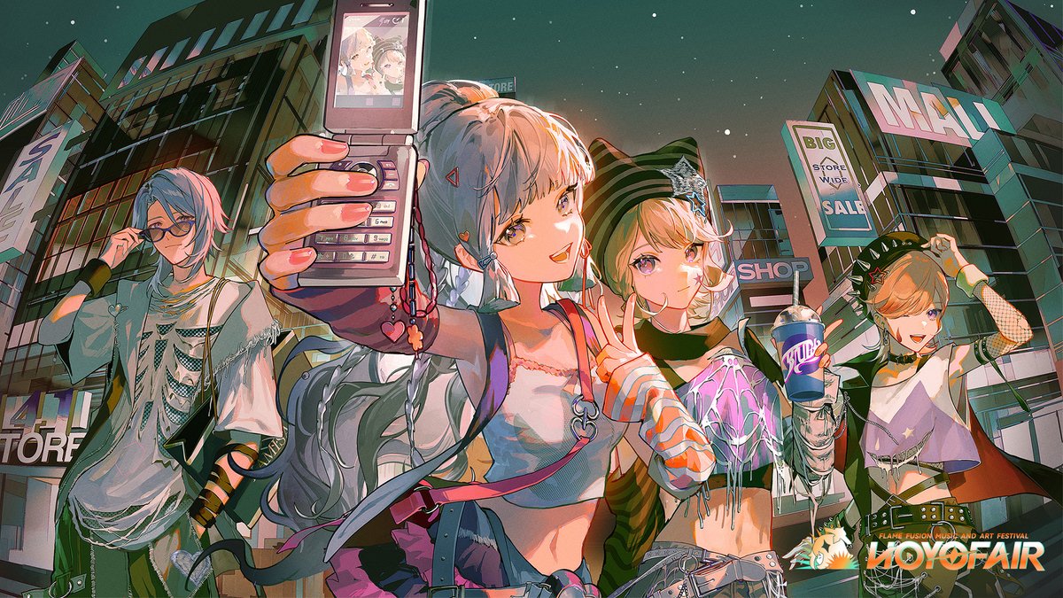 "Where should we go next?" "I... I heard there's a music festival coming up. Let's go and check it out!" 7 days to go before HoYoFair is here! Stay tuned! Kudos to mint-tan • SMASH!📍1.F.04 「次はどこに行きましょうか?」 「音楽祭が始まるらしい…行ってみてもいいかも。」 HoYoFairまであと7日!ぜひお楽しみに! mint-tan • SMASH!📍1.F.04 さん、素敵な作品をありがとうございます。 #HoYoFair #GenshinImpact #原神 #FlameFusion #灼熱の音楽祭 Program Time: 09/21/2024 19:00 (UTC+8) Livestream: YouTube: X: TikTok: