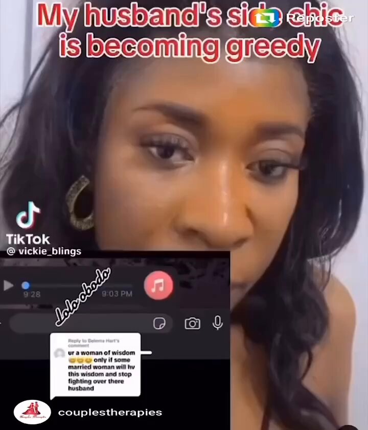 A business conversation between a wife and her husband’s side chick. Bruh, this blew my mind 😂😂😂😂😂🤣🤣🤣🤣🤣🤣🤣🤣🤣🤣🤣🤣🤣🤣🤣🤣