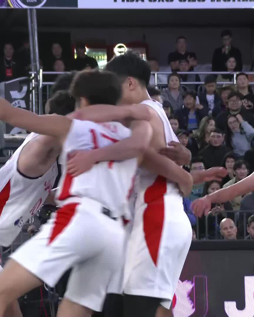🇯🇵 JAPAN DEFEAT THE UNBEATEN DUTCH! 🤯🔥 #3x3U23 x 日本バスケットボール協会(JBA)