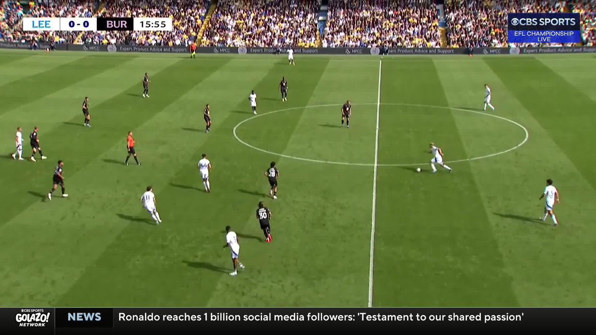 LUCA KOLEOSHO GOES THE FULL LENGTH OF THE PITCH FOR BURNLEY 😤