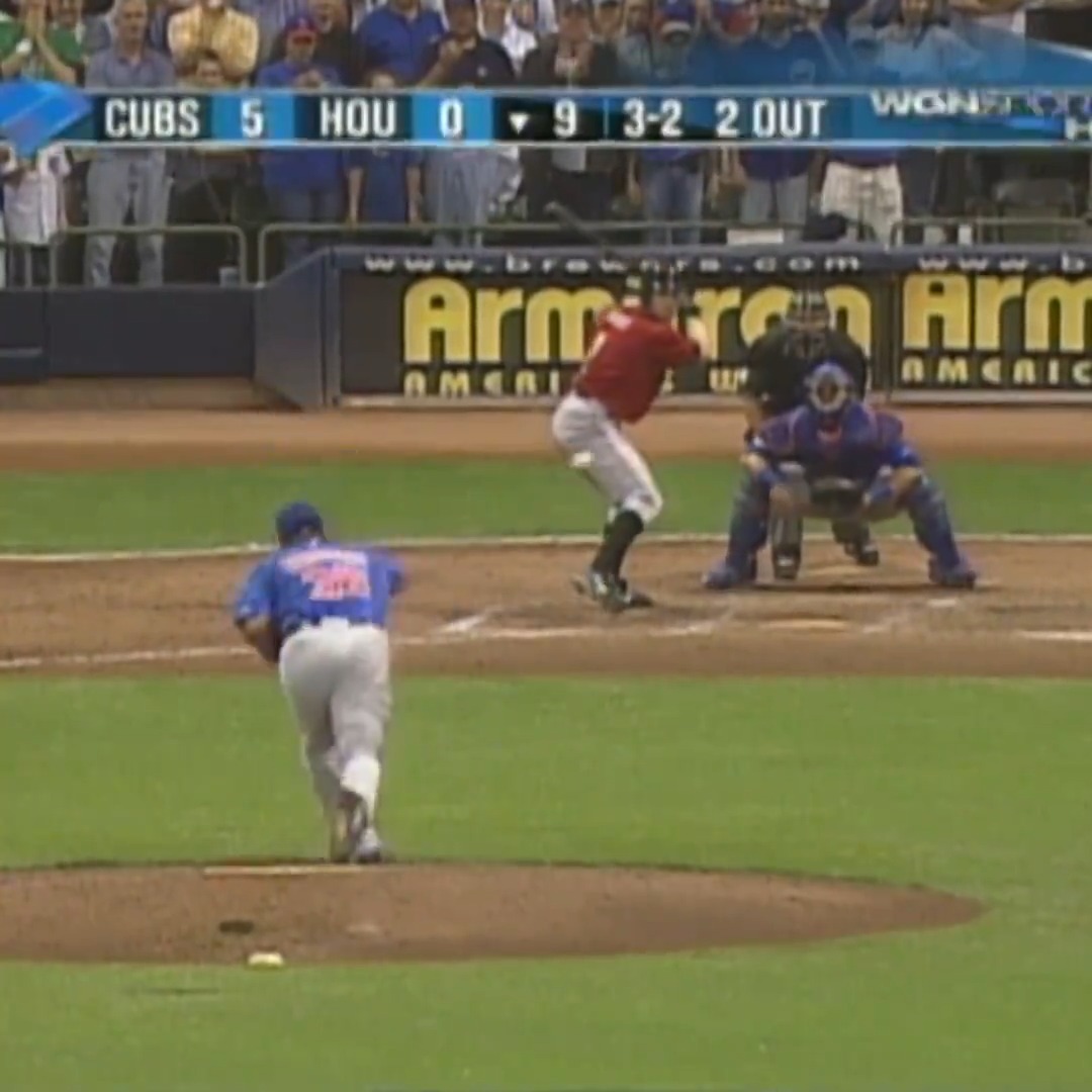 IT'S A NO-HITTER! On this day in 2008, Carlos Zambrano no-hit the Houston Astros IN Milwaukee 🤯 #OTD x Prevagen