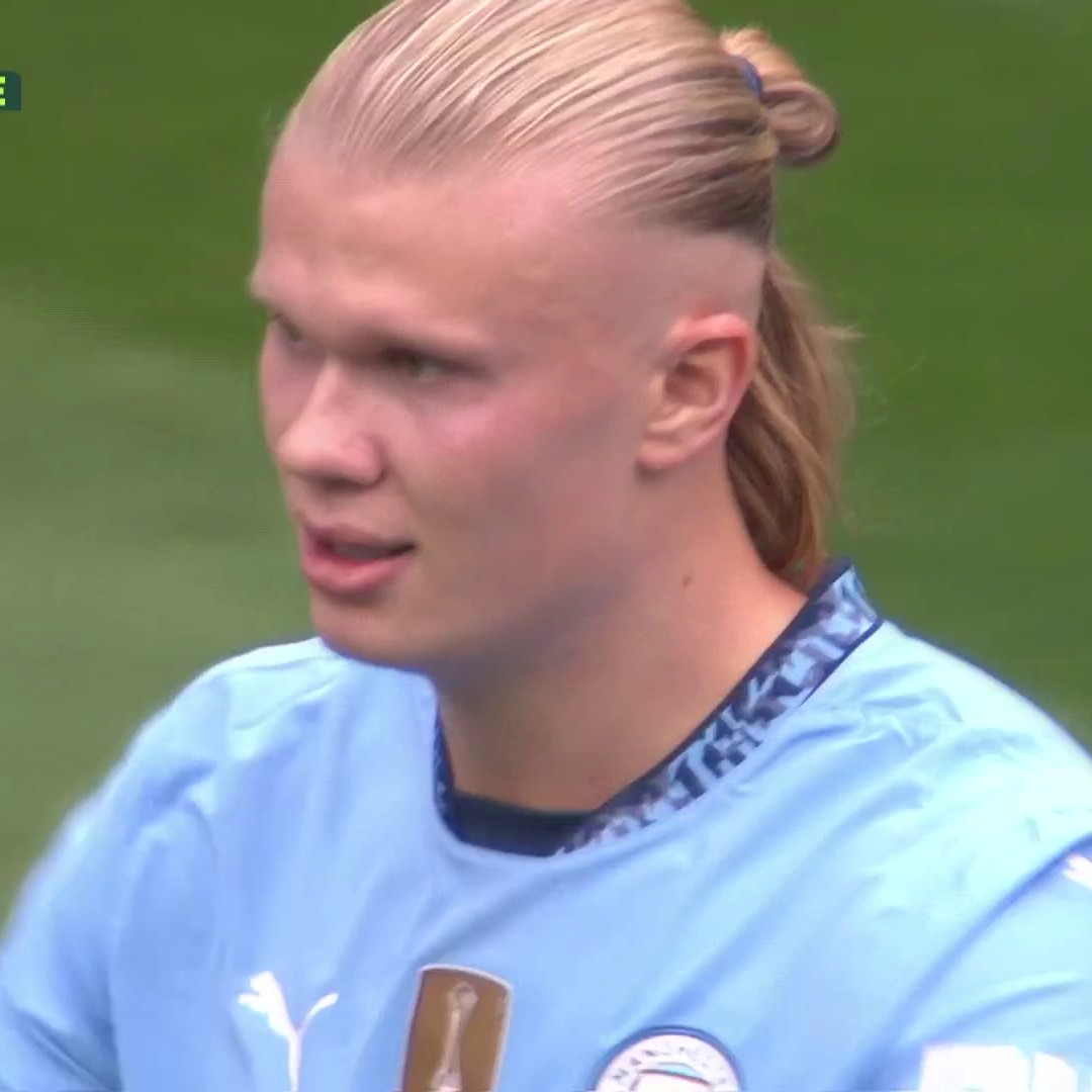 Nine goals. We are in the first half of Matchweek 4... and Erling Haaland has NINE goals already this season. 🤯 📺 Peacock | #MCIBRE