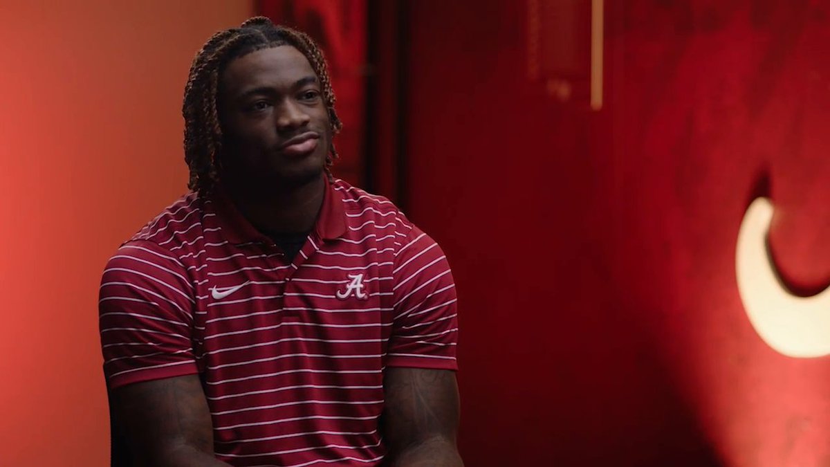 “It gets me emotional … to hear those words ‘I believe in you’ it means a lot. It makes you want to play even harder for a coach.” Jalen Milroe on the bond he's building with Kalen DeBoer 🐘 Alabama Football