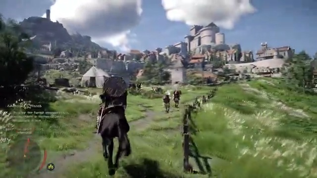 Take in the scenery surrounding the city of Hernand 🏞️ Catch more beautiful scenery in #CrimsonDesert's early gameplay video: