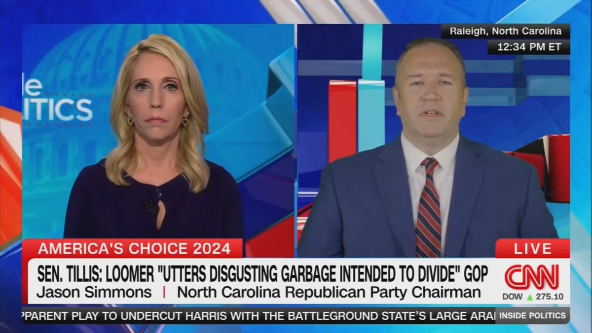 BREAKING: In a stunning announcement, North Carolina’s GOP Chair just admitted that Donald Trump’s closest advisor is Laura Loomer. Retweet so all Americans see this and know Trump is surrounding himself with the worst parts of MAGA.
