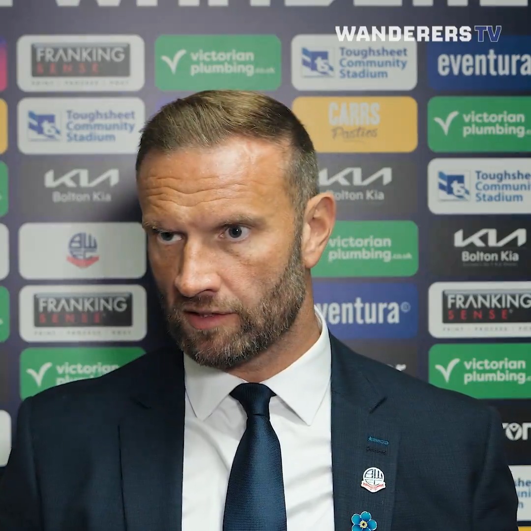 Ian Evatt spoke to Wanderers TV following today's game. #bwfc
