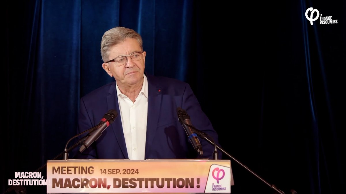 Mme Le Pen est le larbin des intérêts matériels et capitalistiques de M. Macron. Nous voterons la censure. Nous savons d’avance que Mme Le Pen ne le fera pas car elle veut diriger la droite. M. Macron lui a donné les clés du camion. #MacronDestitution