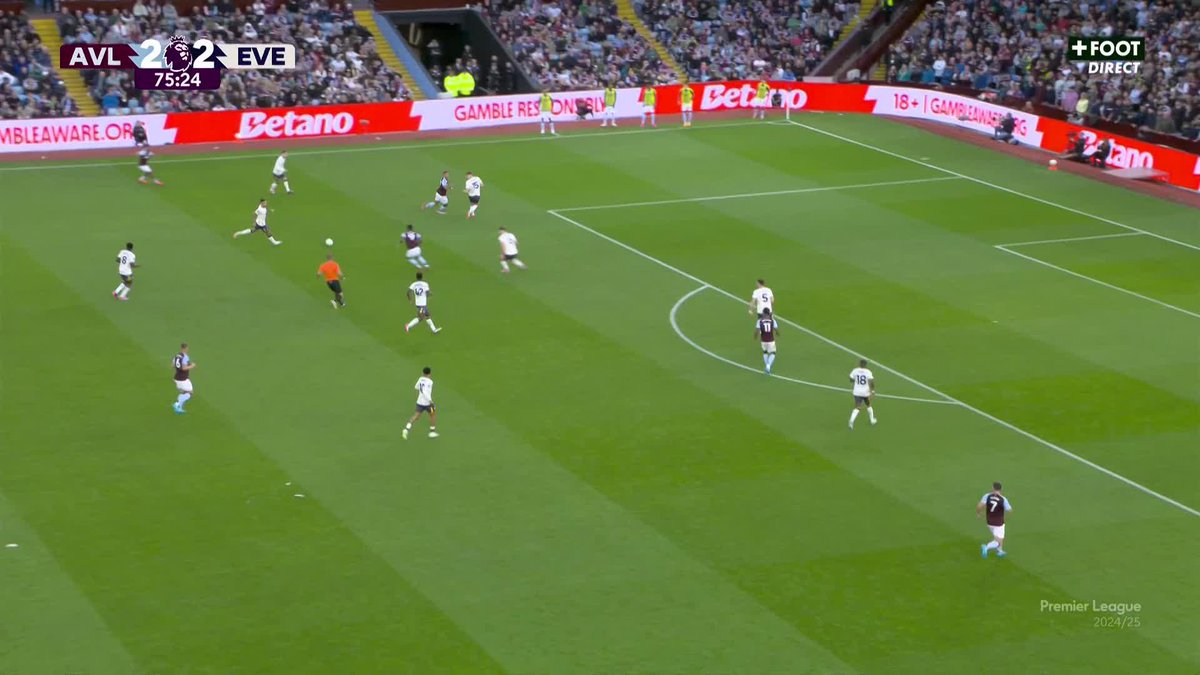 🚨 JOHN DURAN VIENT D’INSCRIRE LE BUT DE LA JOURNÉE AVEC ASTON VILLA FACE À EVERTON ! 🚀😱 🎥 CANAL+ Foot