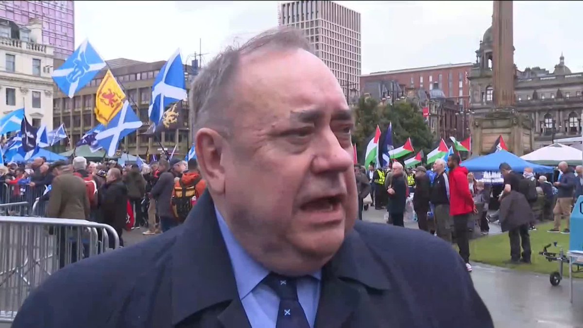 Alex Salmond has said 'the tide is rising again' in support for Scottish independence, almost ten years on from the 2014 referendum.