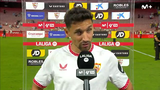 Jesús Navas: ''Yo lo vivo esto más que nadie''. #LALIGAEASPORTS #LaCasaDelFútbol