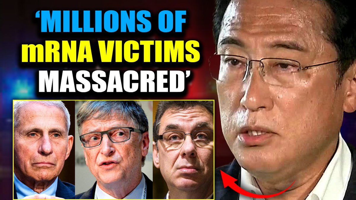 🚨 Japan Declares Pharma Execs ‘Enemies of the State’ for Role in mRNA ‘Massacre’ 🇯🇵 Covid cartel criminals must be charged with crimes against humanity according to leading Japanese medical scientists who have gone on record describing the vaccines as “poison” and the global rollout as a “modern-day massacre.” The global elite and Big Pharma are in full panic mode, terrified of what the Japanese investigations are uncovering. They’re pulling out all the stops to discredit the findings, including enforcing a total media blackout on any news coming out of Japan. But their days of controlling the narrative are over. We won’t let them gaslight the public any longer. Japan is exposing crimes against humanity, and the world deserves to know the truth.