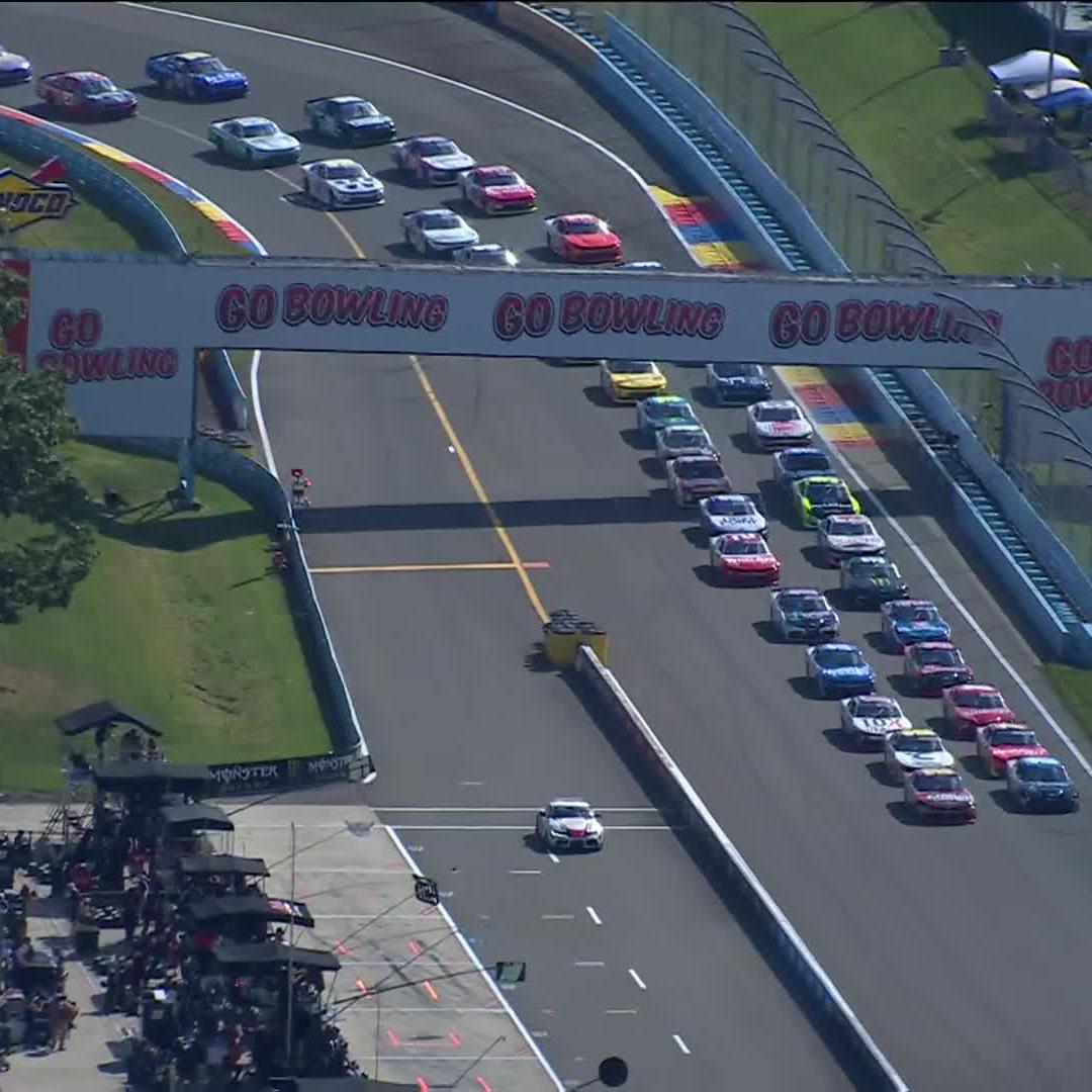 The penultimate race of the regular season starts now! The #Mission200 is underway from Watkins Glen International!