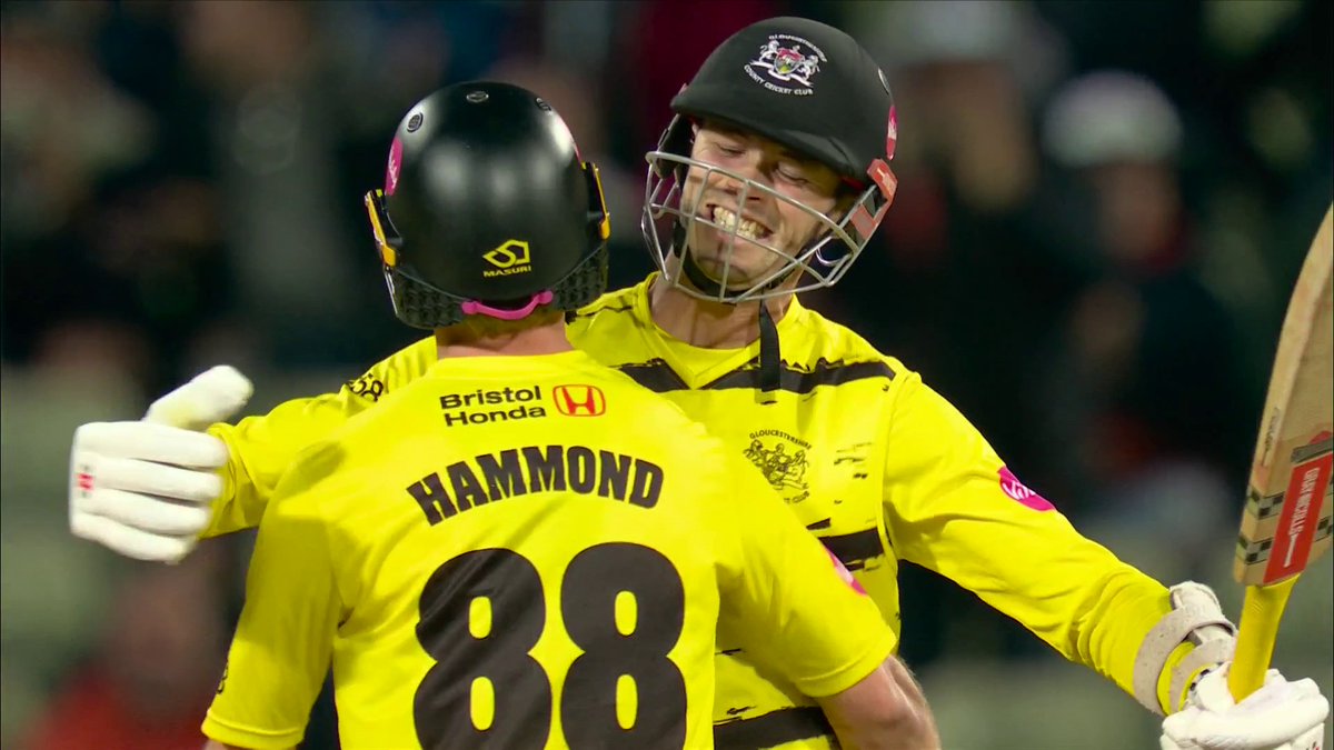 Gloucestershire win the T20 Blast for the 1st time 🏆