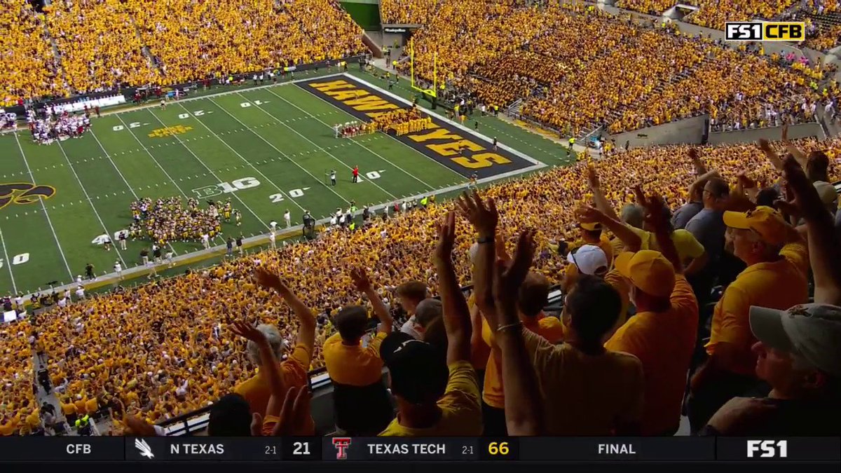 The best tradition 👋 💛 Hawkeye Football