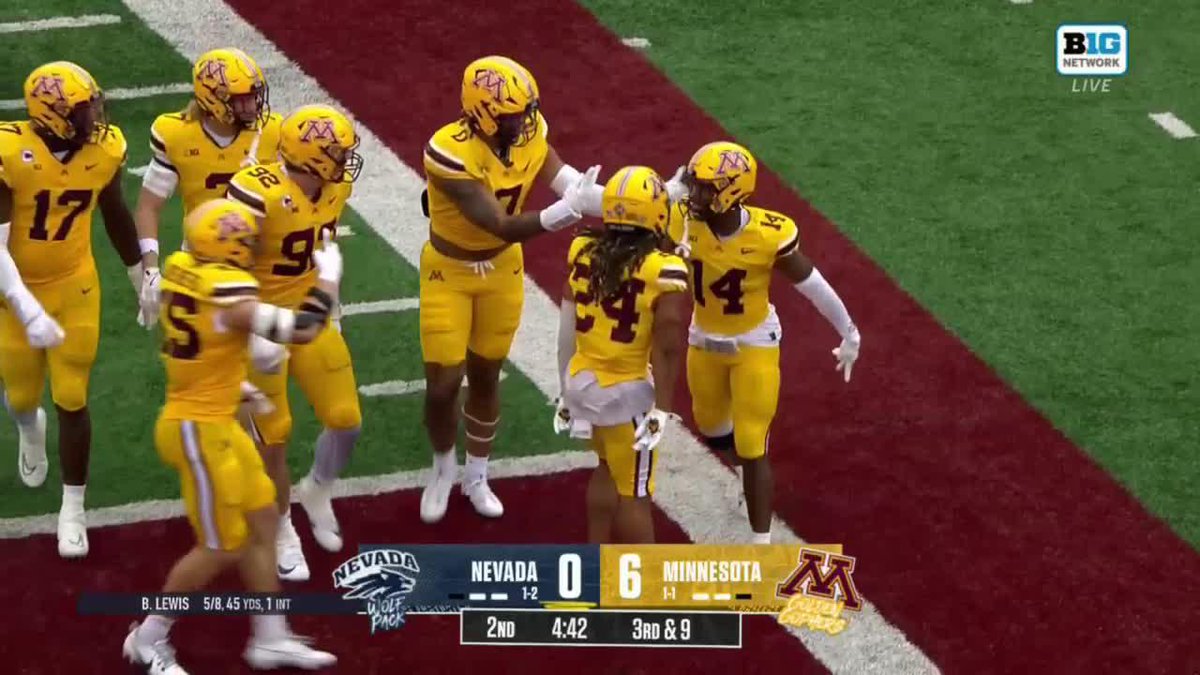 So nice he’s done it twice! Kerry “KB” Brown 📺: Big Ten Network