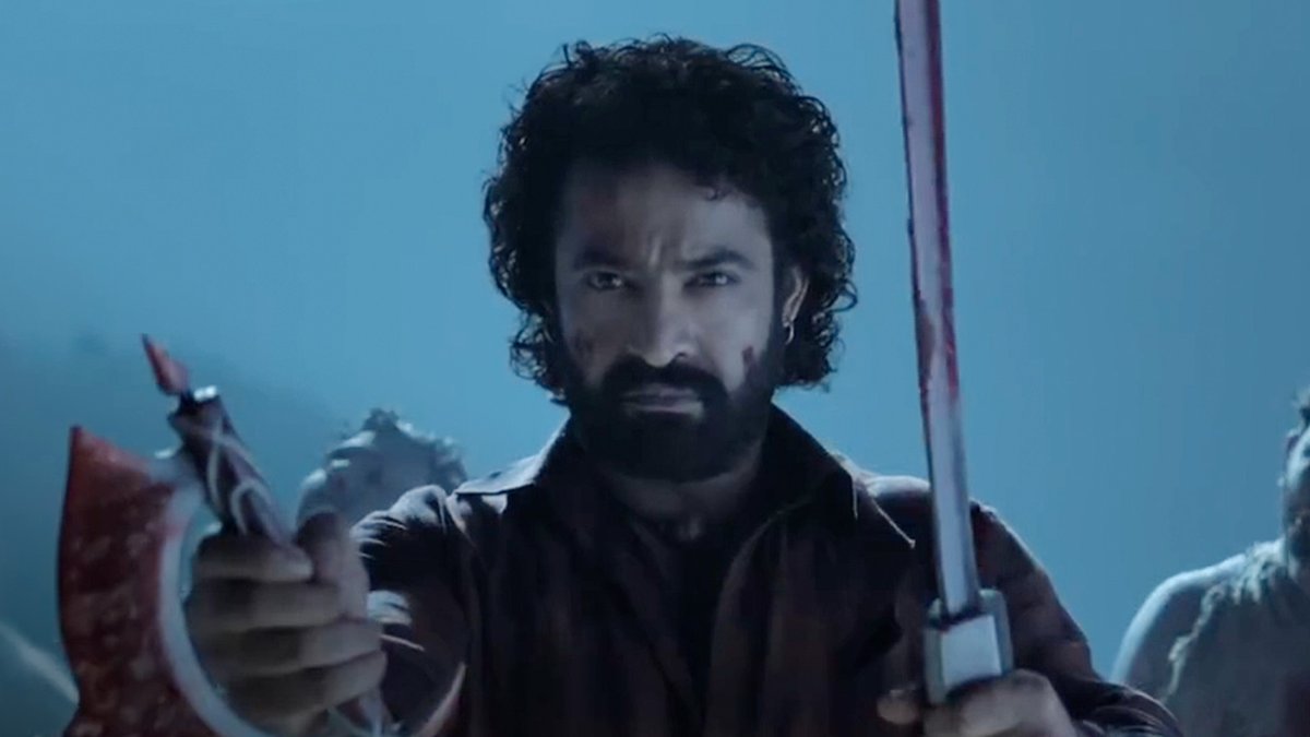 NTR, Saif Ali Khan, Janhvi Kapoor star in the official trailer for #Devara Part - 1.
