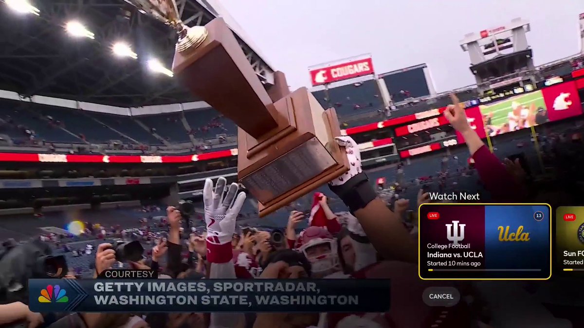 WASHINGTON STATE TAKES HOME THE APPLE CUP!!! 🏆 Washington State Football