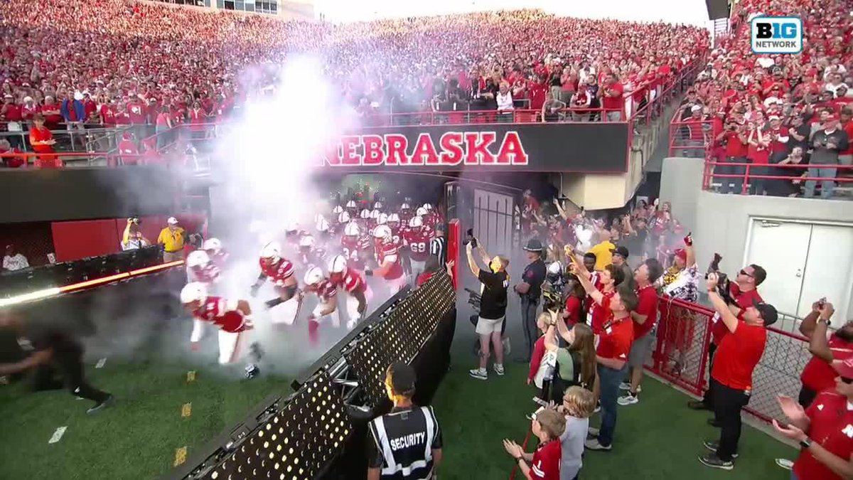 It's time for Nebraska Football 🙌 #B1GFootball