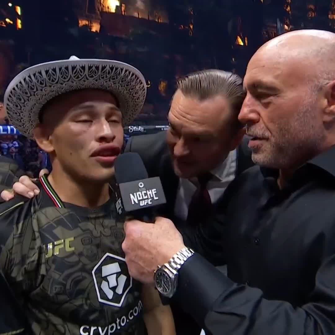 Se siente el espíritu mexicano! Felicidades Lazy Boy! #NocheUFC [ #UFC306 موسم الرياض | Riyadh Season ]