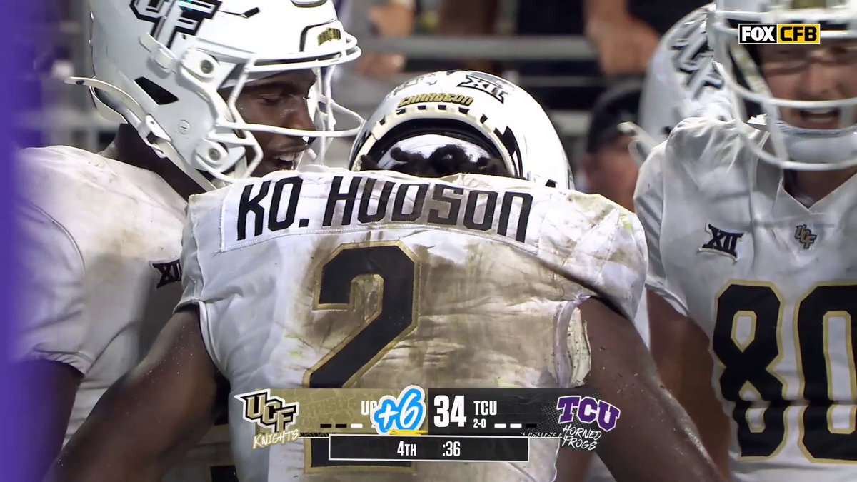 THERE GOES THAT MAN Kobe “Kfizzy” Hudson 📺 FOX College Football