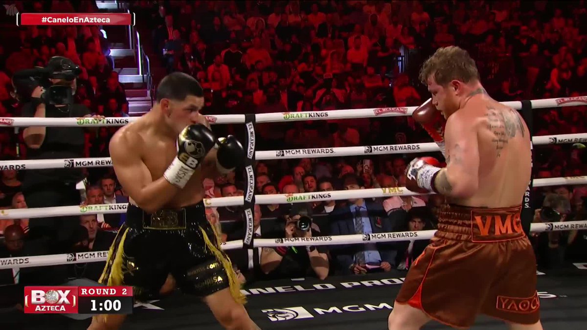 ROUND 2: Primeros golpes de Saúl 'Canelo' Álvarez y Edgar Berlanga sobre el cuadrilátero🔥 Test Account #PlataMaravillosa #SimplementeMaravillosa #Plata #BoxAzteca #CaneloEnAzteca 🥊 🔴 EN VIVO: