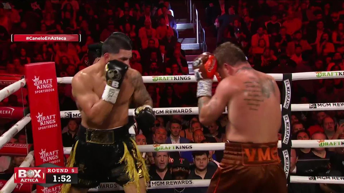 ROUND 5: Saúl 'Canelo' Álvarez va al frente contra Edgar Berlanga; quiere el KO 👊 Test Account #PlataMaravillosa #SimplementeMaravillosa #Plata #BoxAzteca #CaneloEnAzteca 🥊 🔴 EN VIVO: