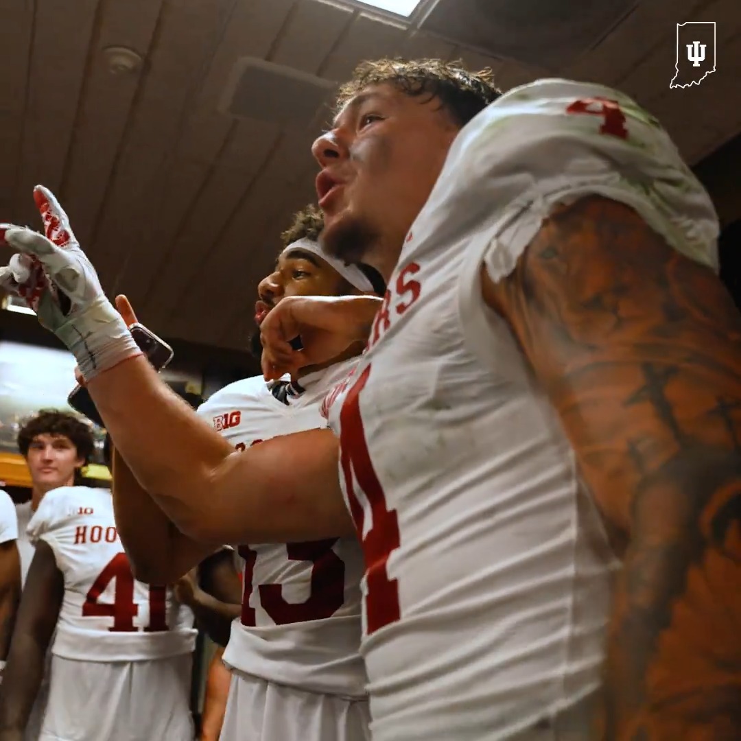 For the glory of Old IU. #NeverDaunted ❌ #IUFB