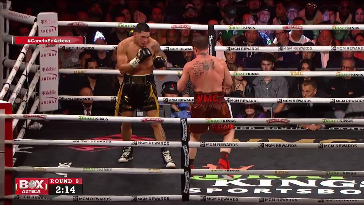 ROUND 9: Edgar Berlanga va al frente ¿le alcanzará para la victoria contra Saúl 'Canelo' Álvarez? 👊 PlataCard #PlataMaravillosa #SimplementeMaravillosa #Plata #BoxAzteca #CaneloEnAzteca 🥊 🔴 EN VIVO: