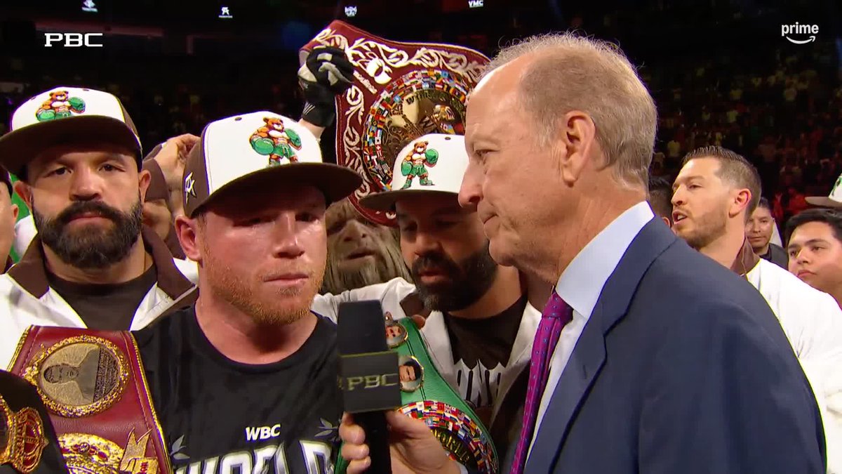 VIVA MEXICO 🇲🇽 Canelo talks on winning over Mexican Independence Day weekend. #CaneloBerlanga